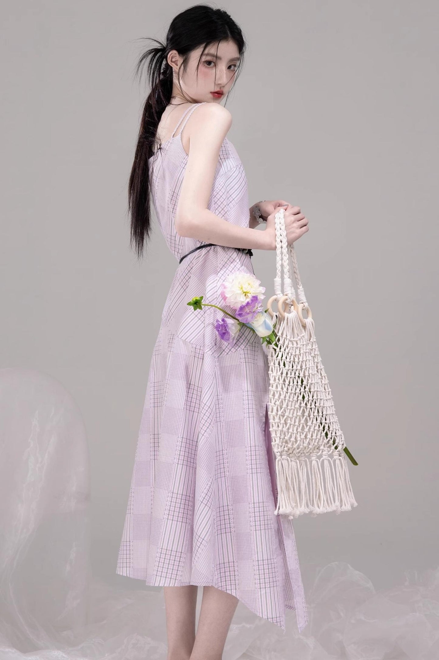 Artistic Halter Dress