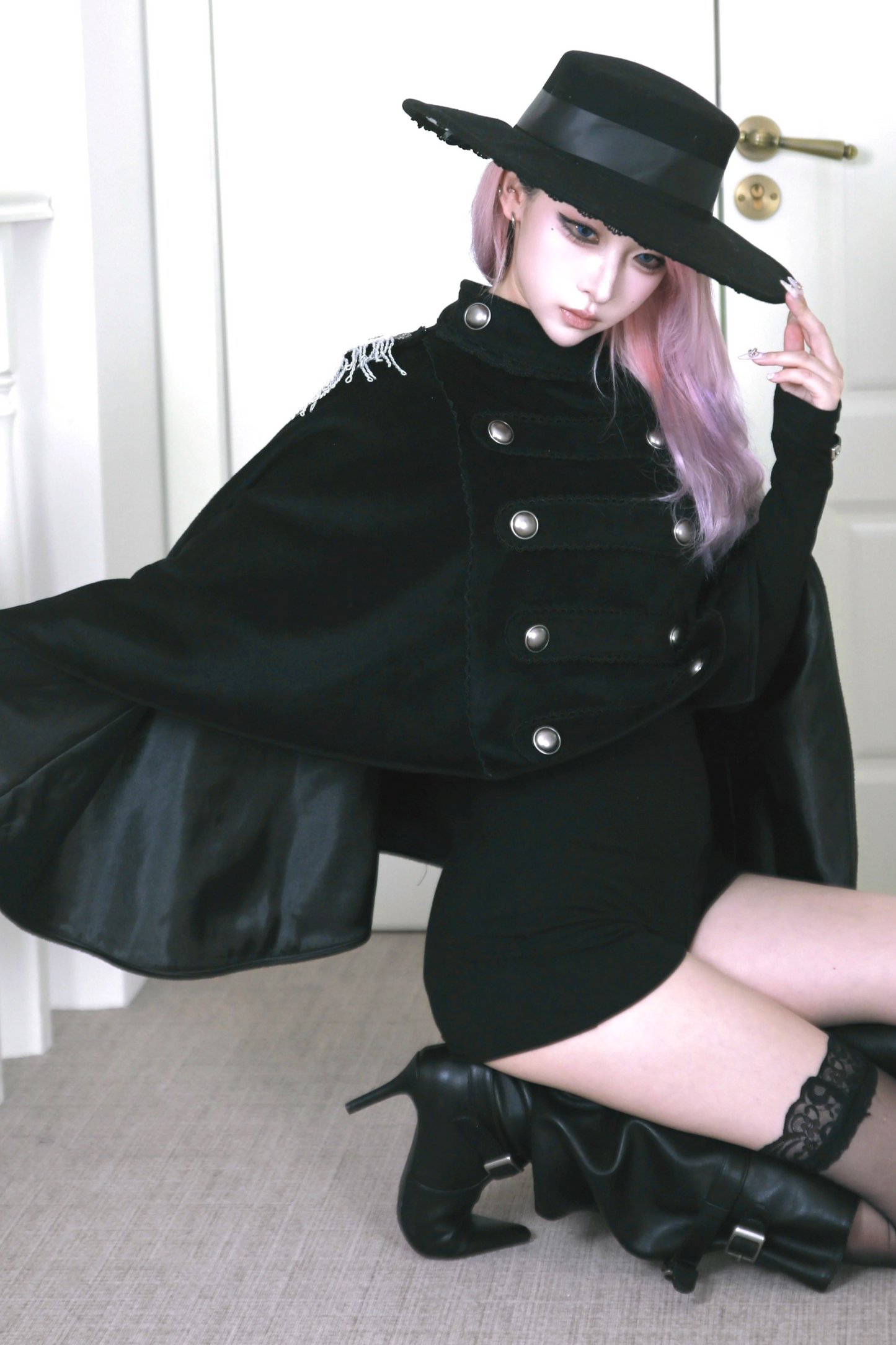 Detachable Tassel Cape