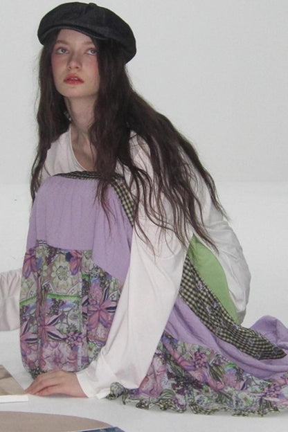 Tree of Life Tencel Slub Cotton Long Sleeve T-shirt