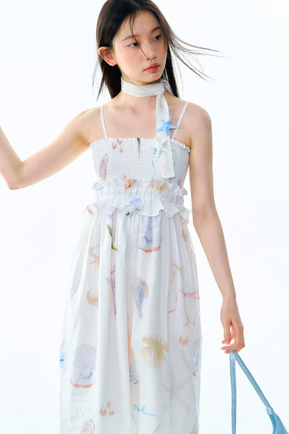 Chic Sea Bustier Skirt