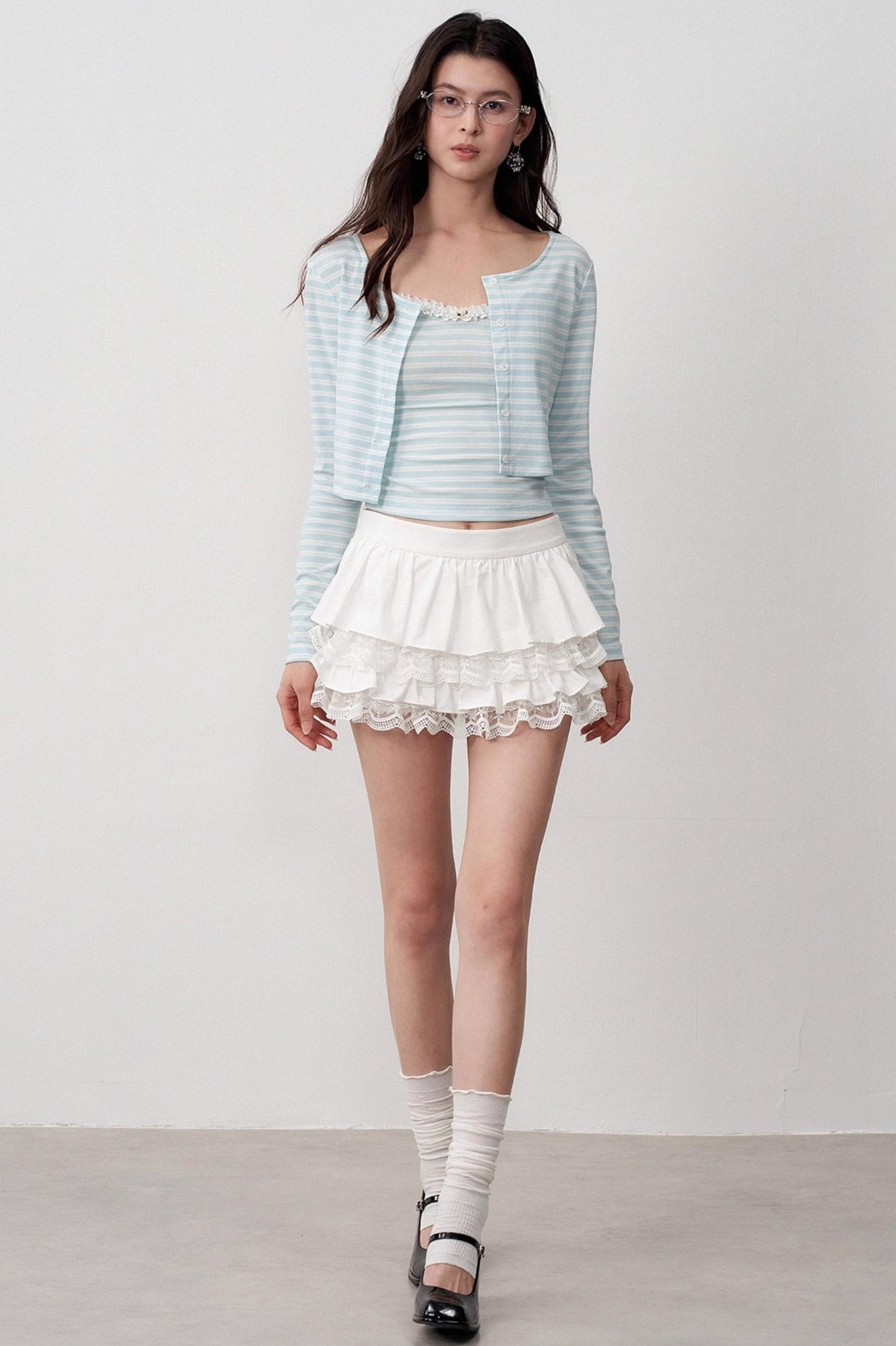 Classic Layered Style Jacket Set