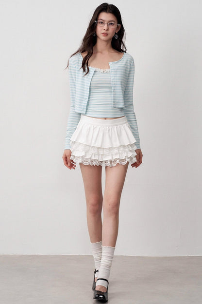 Classic Layered Style Jacket Set