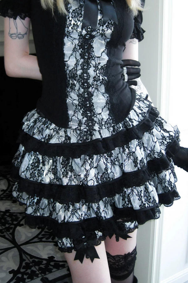 Nocturne Lace Top Skirt Set-Up