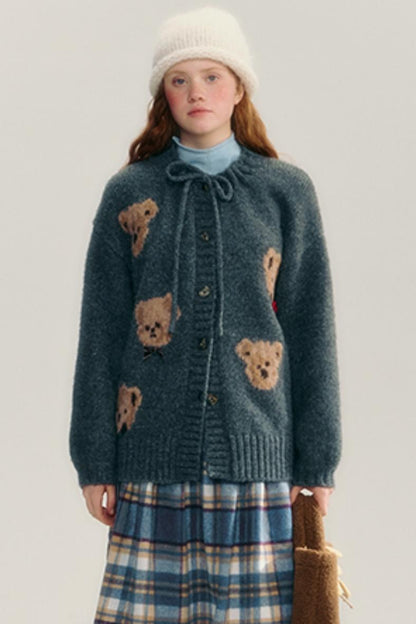 Fun Bear Knit Sweater Set-Up