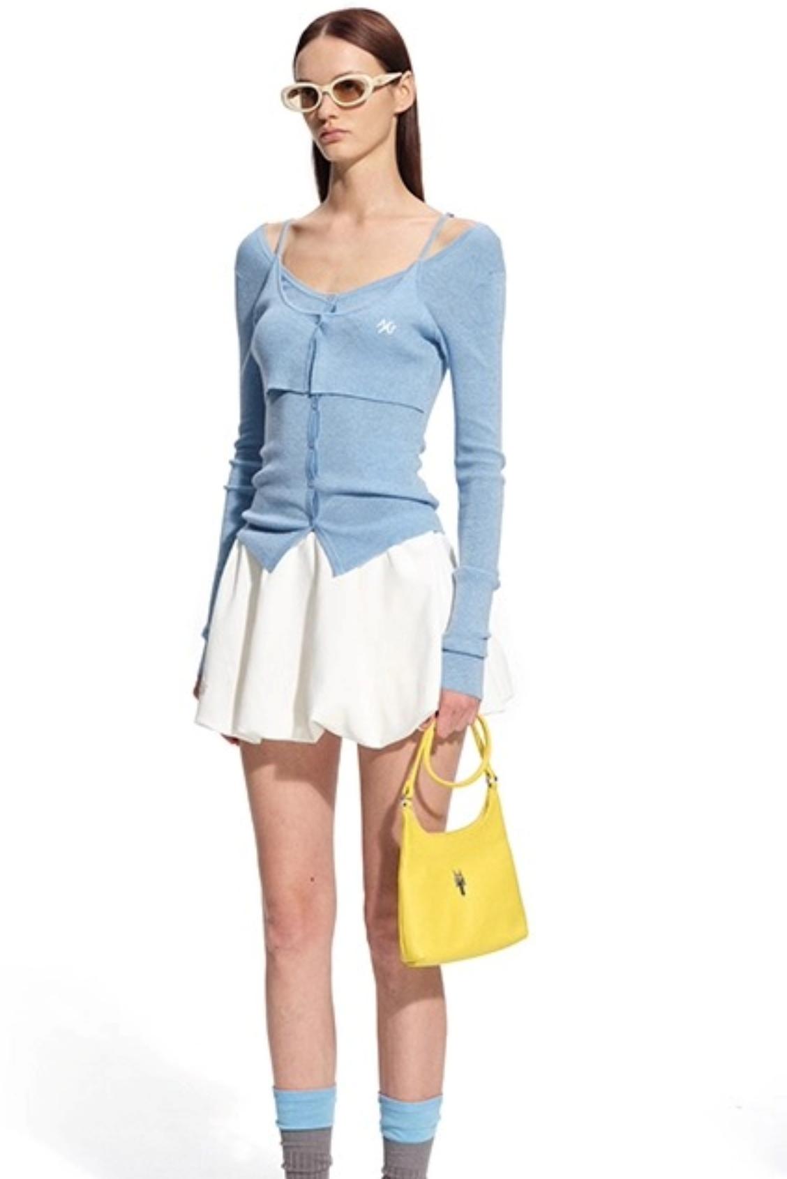 Bern Wool Blend Knit Cardigan