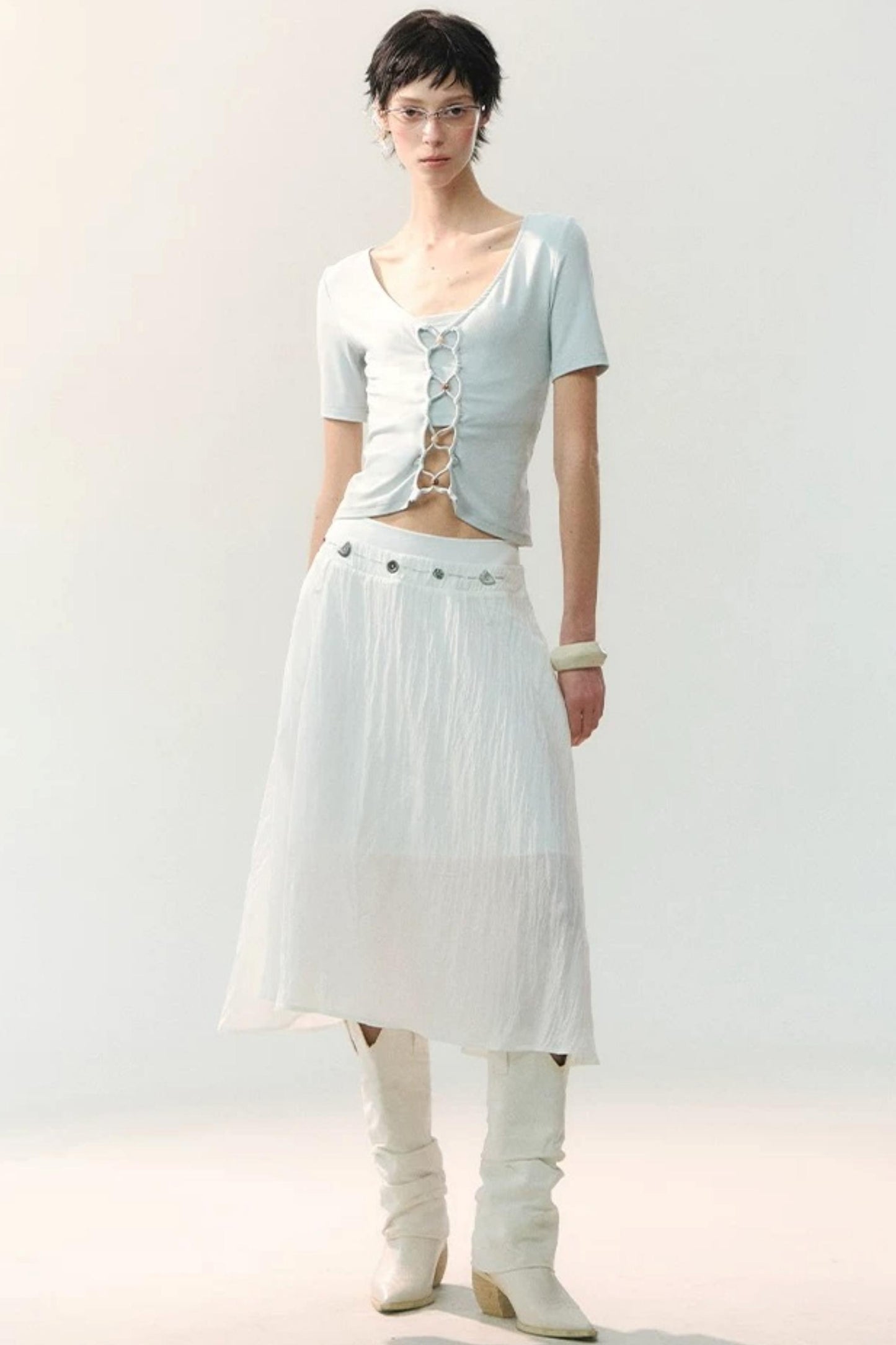 Deconstructing Era A-Line Skirt