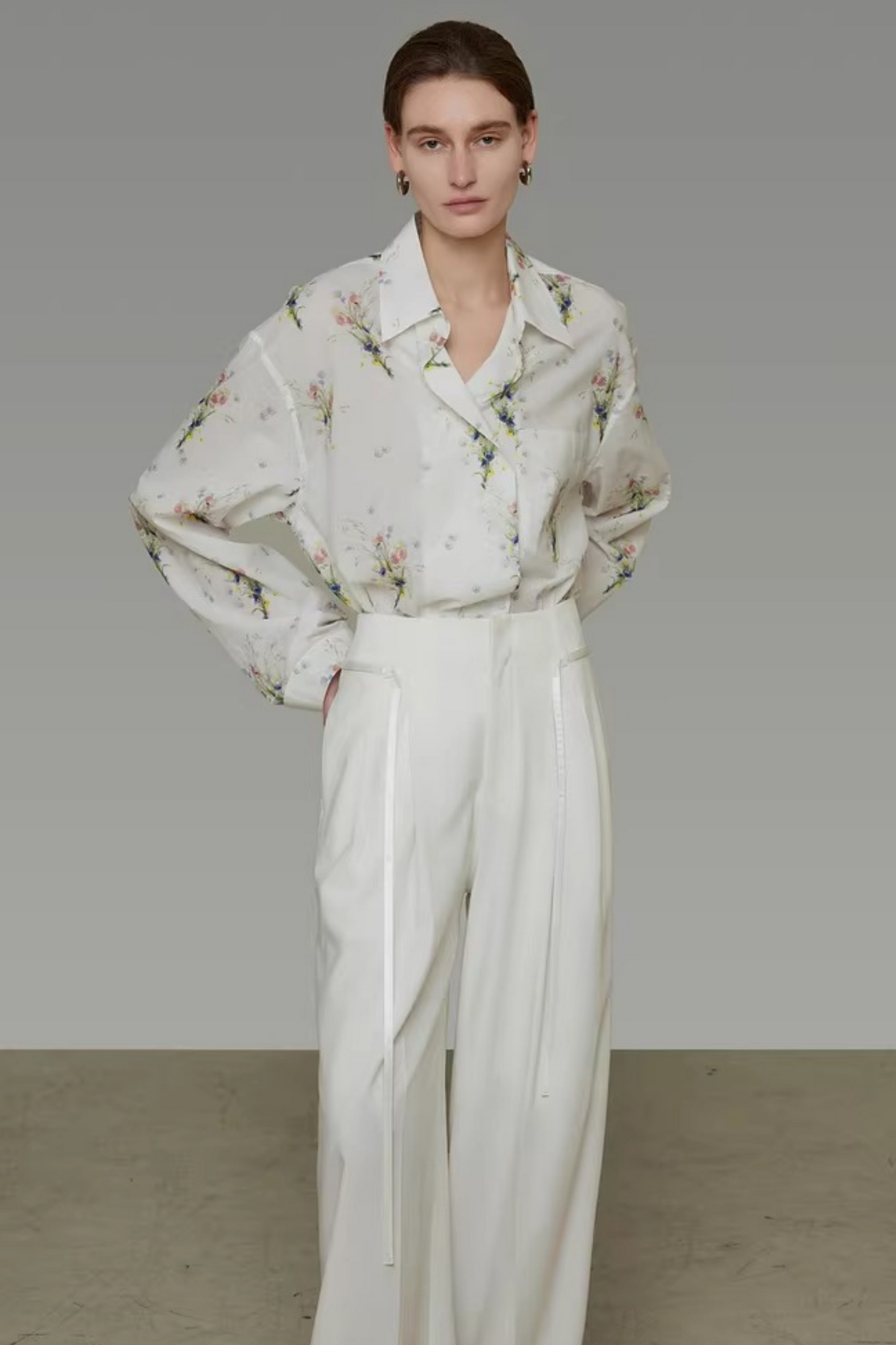 Romantic Floral Blouse