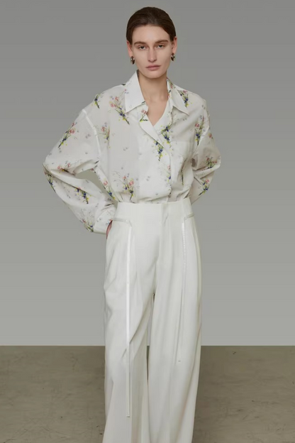 Romantic Floral Blouse
