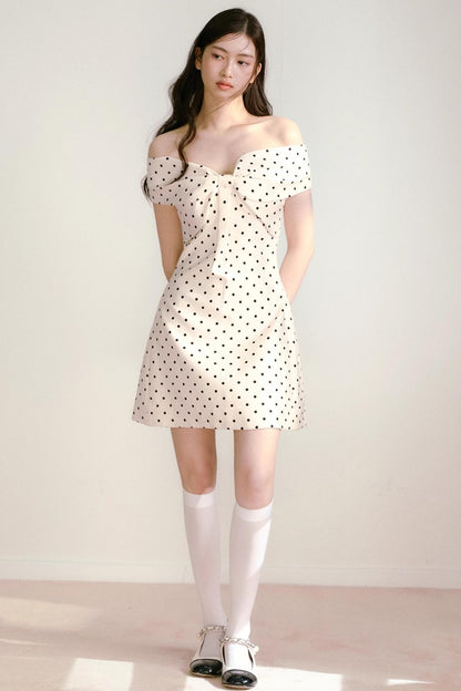 Polka Dot Bow Dress