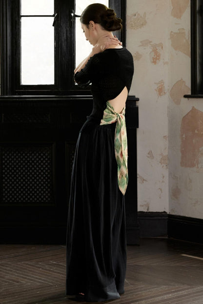 Black Wide-Leg Pants