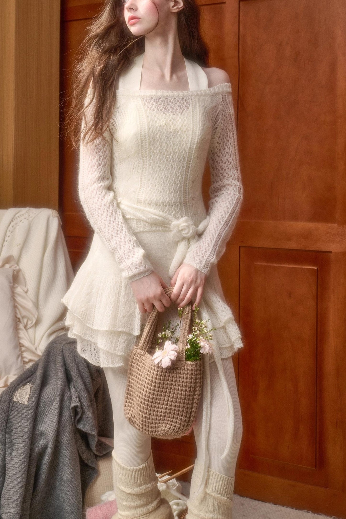 Mohair Wool Cloud Soft Suit Set-Up