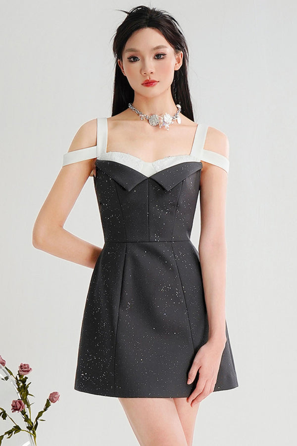 Halter A-Line Mini Dress