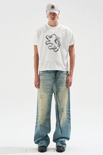 Cat Whiskers Wide-Leg Pants