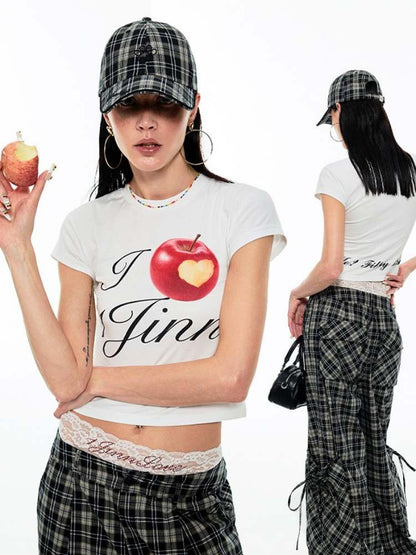 Summer Fruit Print Tee