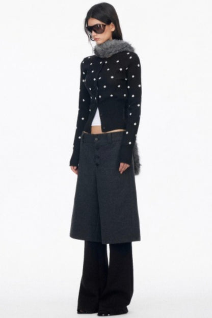 High-End Layered Bootcut Pants