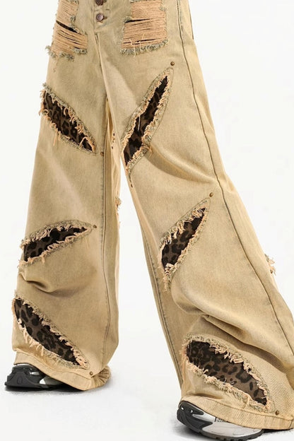 High-Waist Wide-Leg Jeans