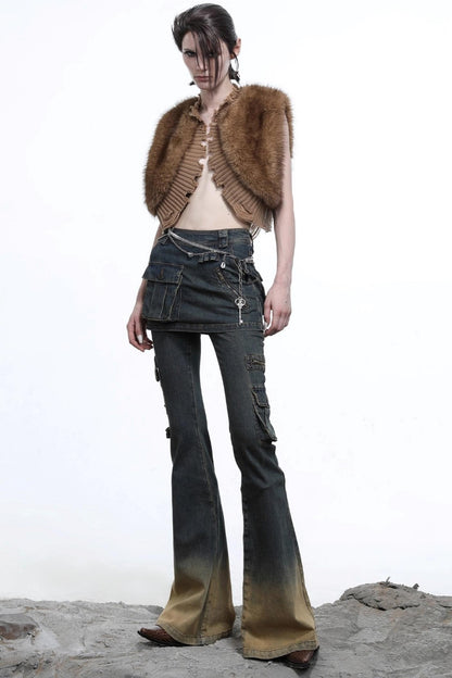 Warm Knitted Wool Vest