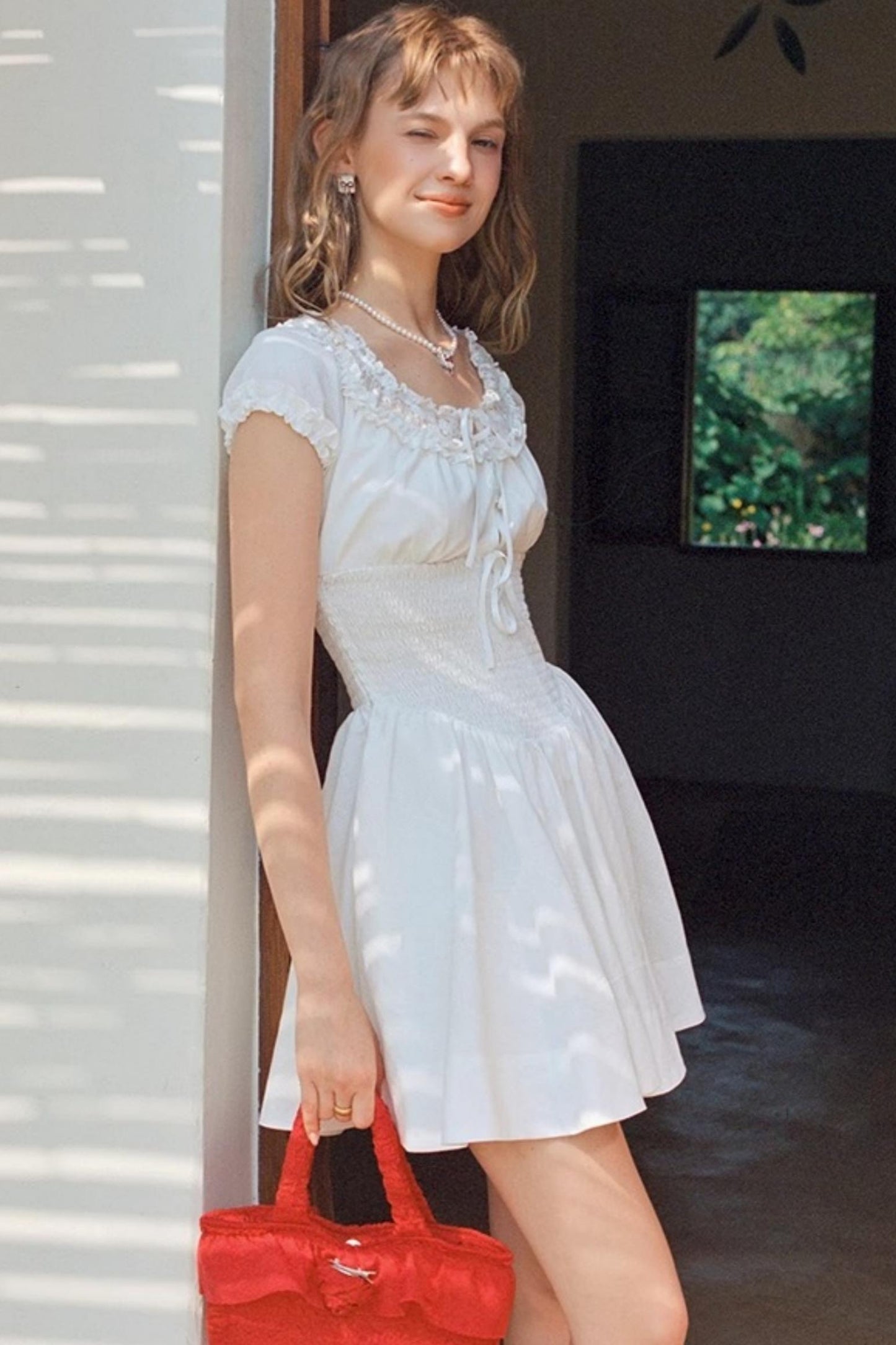 Uena Lace A-Line Dress