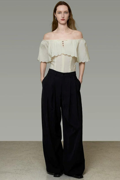 One-Shoulder Elegant Top