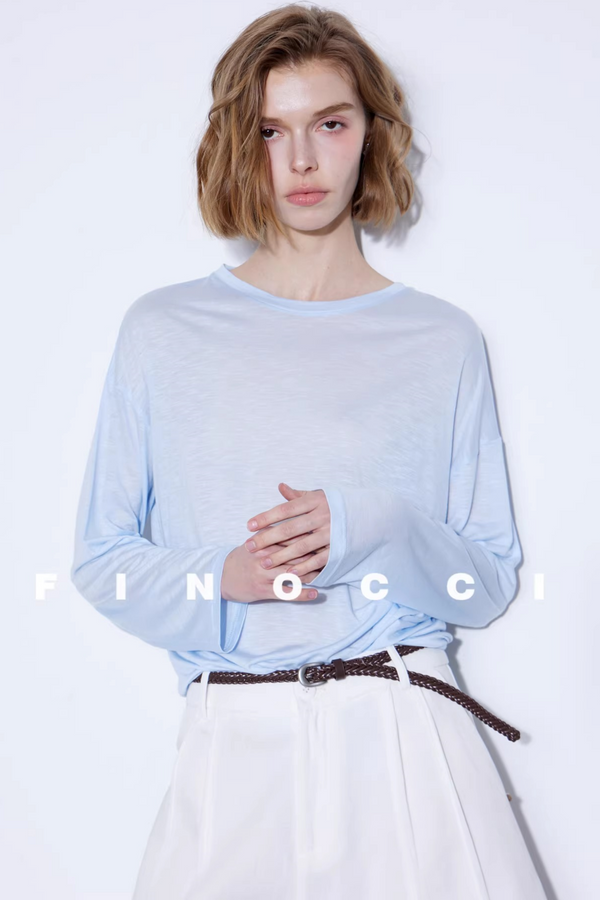 Cloud-Soft Silk Linen Top