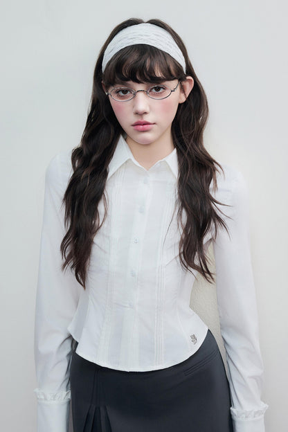 Slimming Stripe Blouse