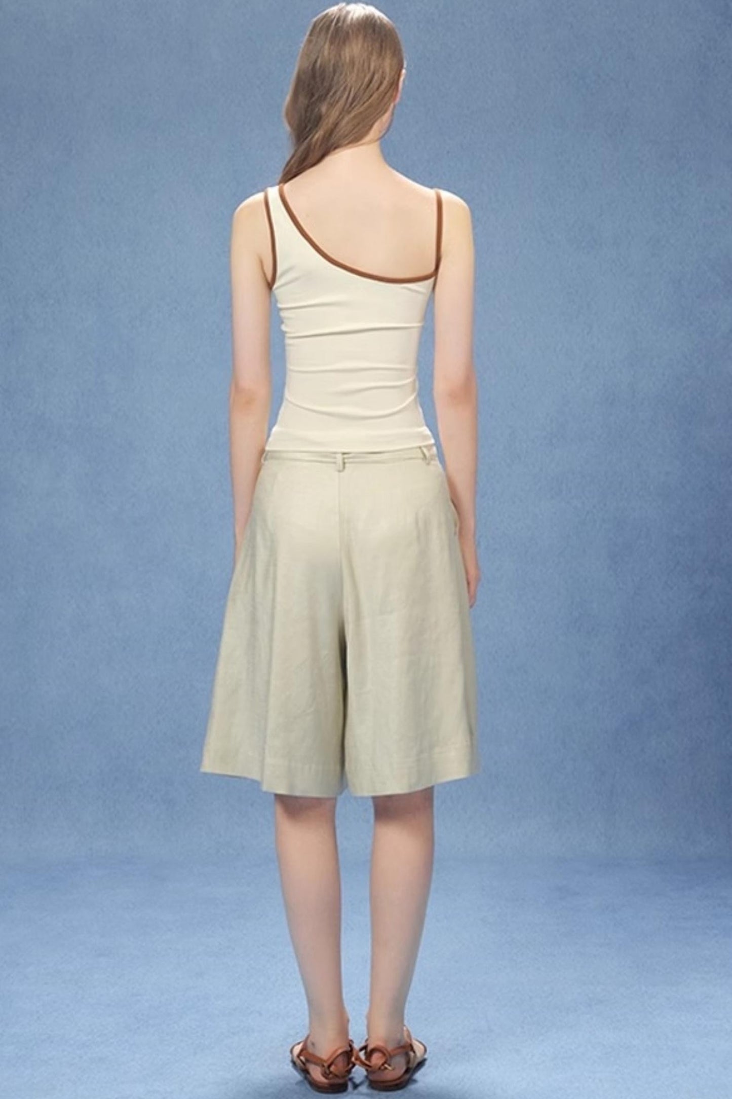 Luxe Linen Bow Tie Pants