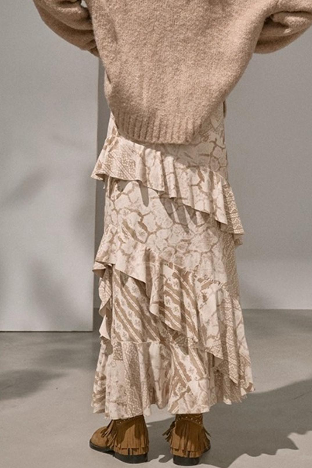 Original Ruffle Leaf Cake Skirt