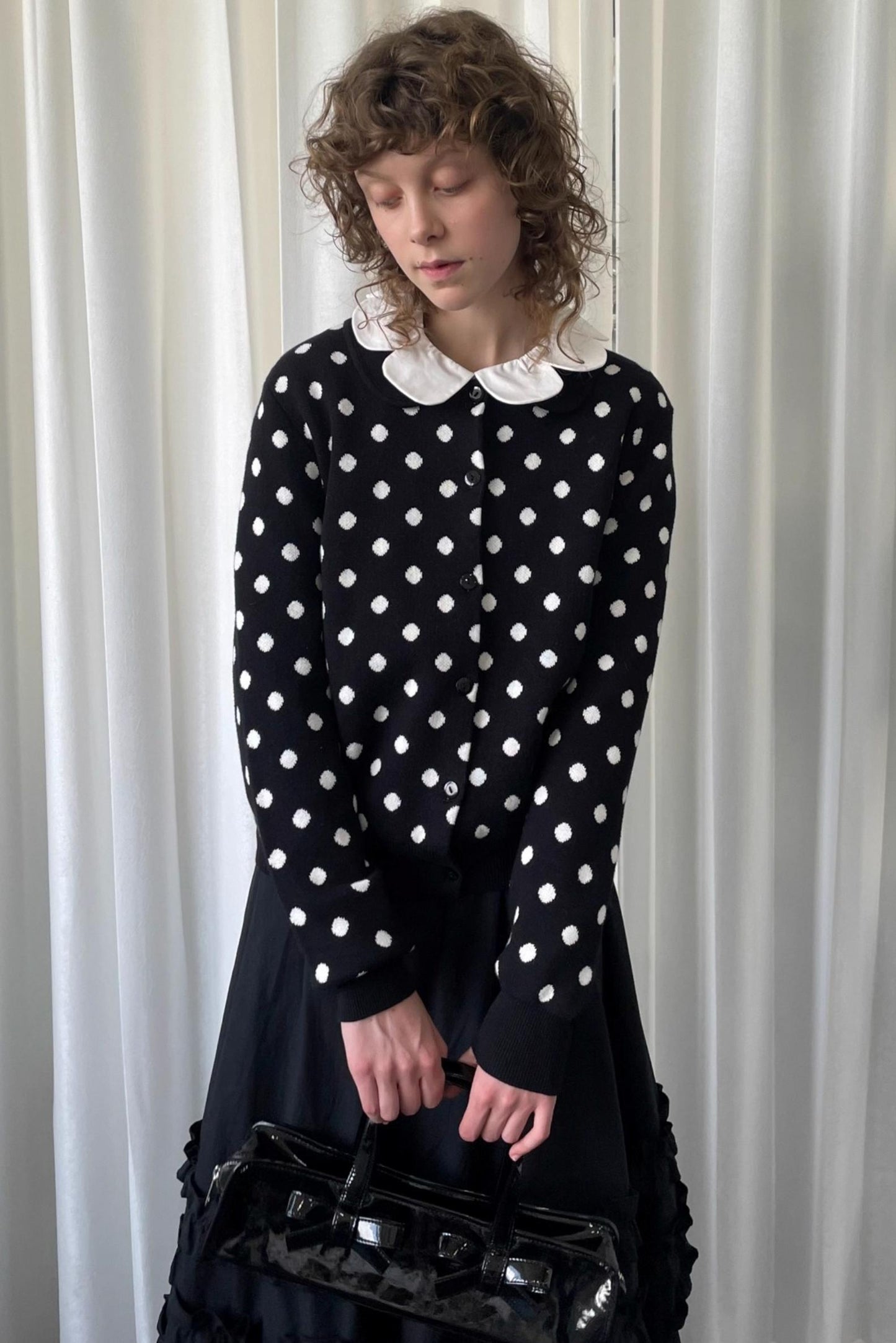 Puff Jacquard Plaid Shirt