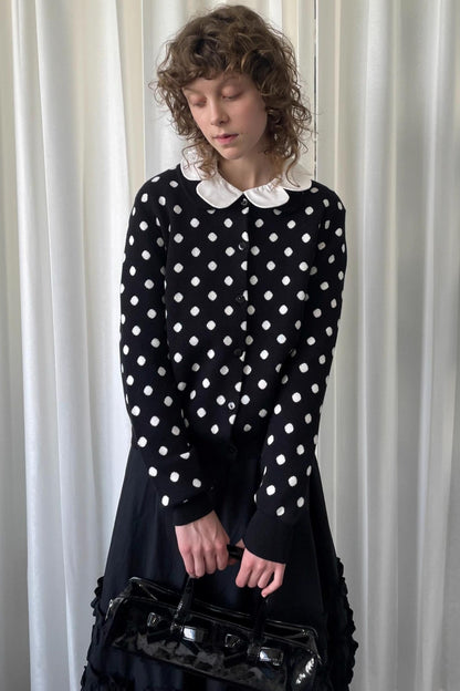 Puff Jacquard Plaid Shirt