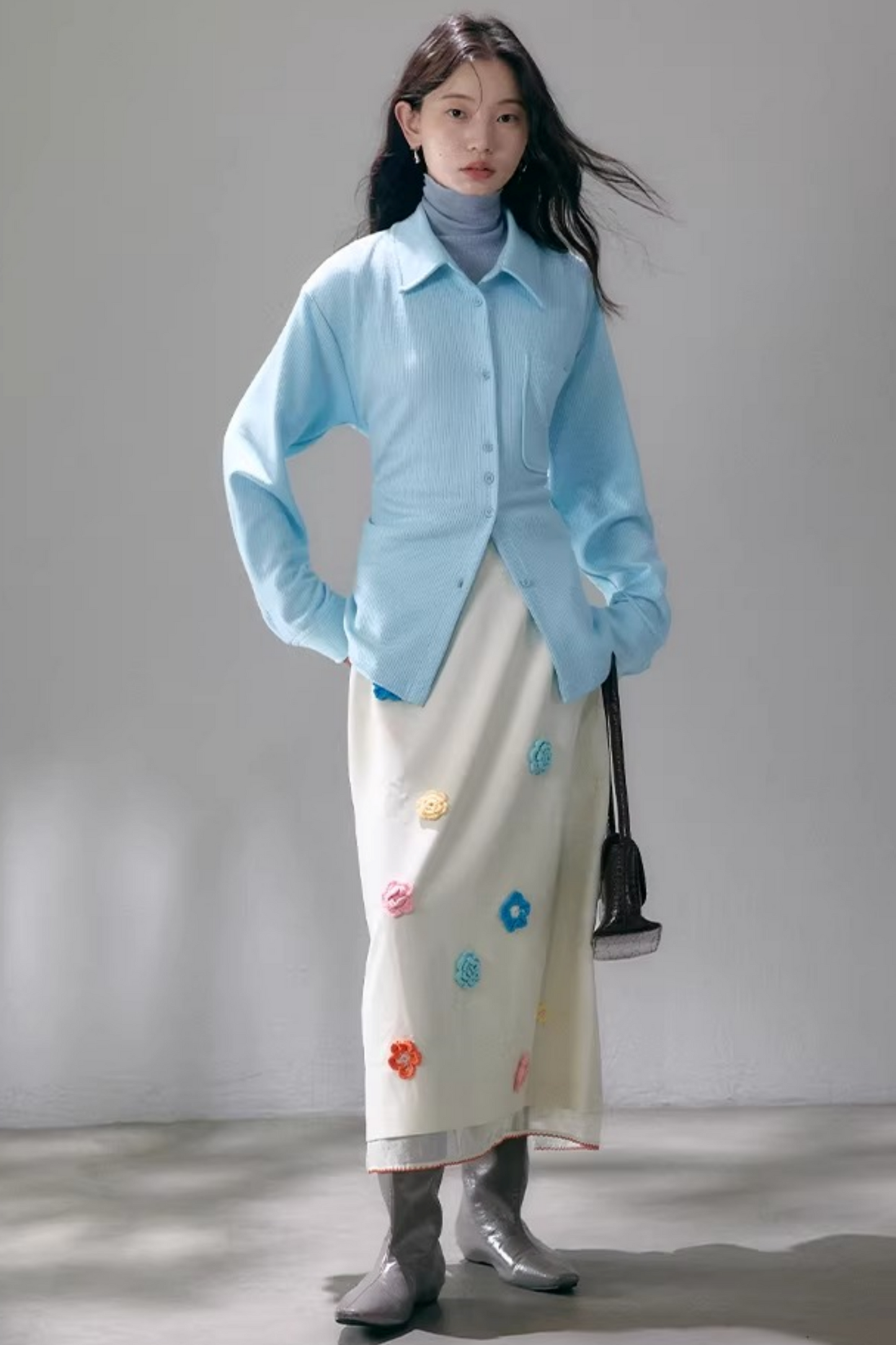 Dreidimensionaler Organza-Rock