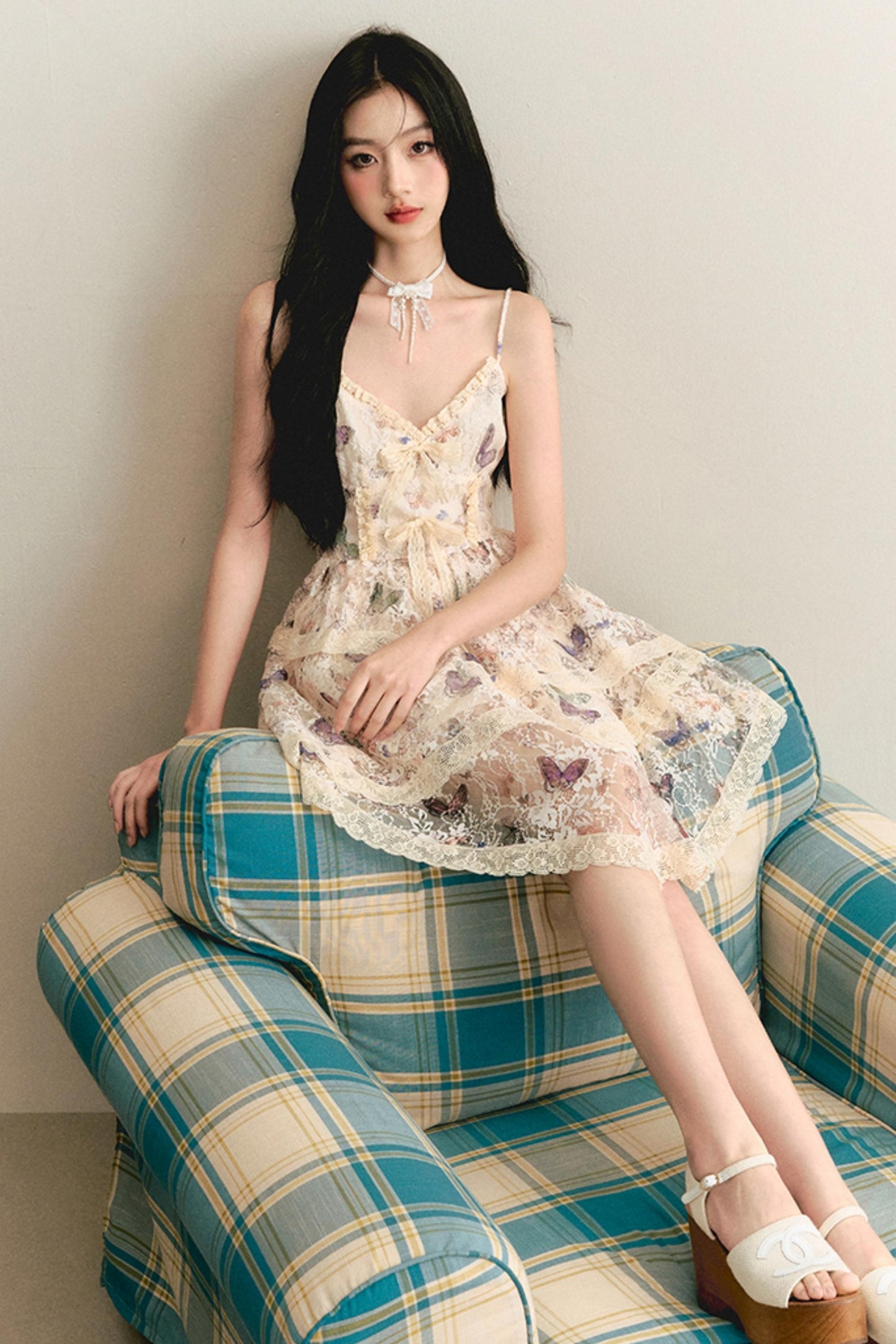 Berlin Girl Vintage Lace Halter Dress