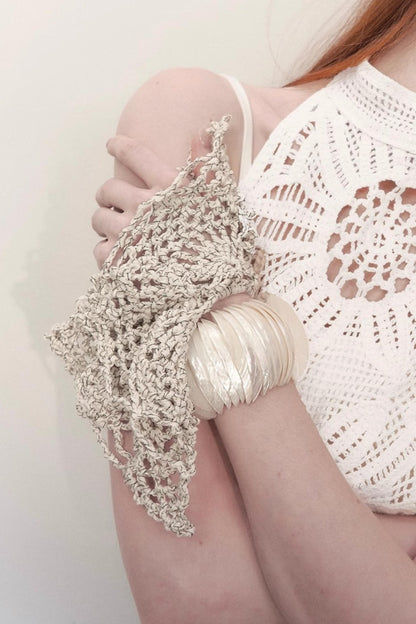 Floral Knitted Headband