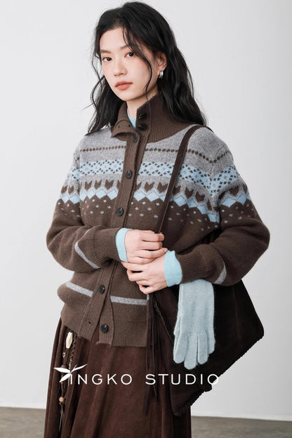 Light Blue Round Neck Sweater