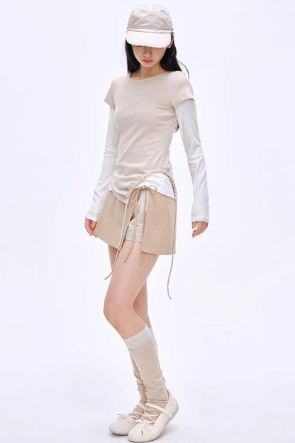 Breathing Aesthetics Rhinestone Blouse