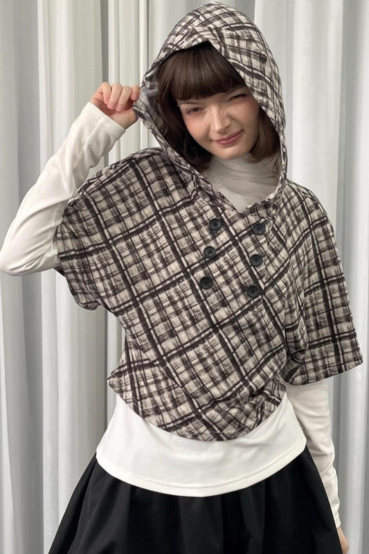 Striped Hooded Sweatshirt