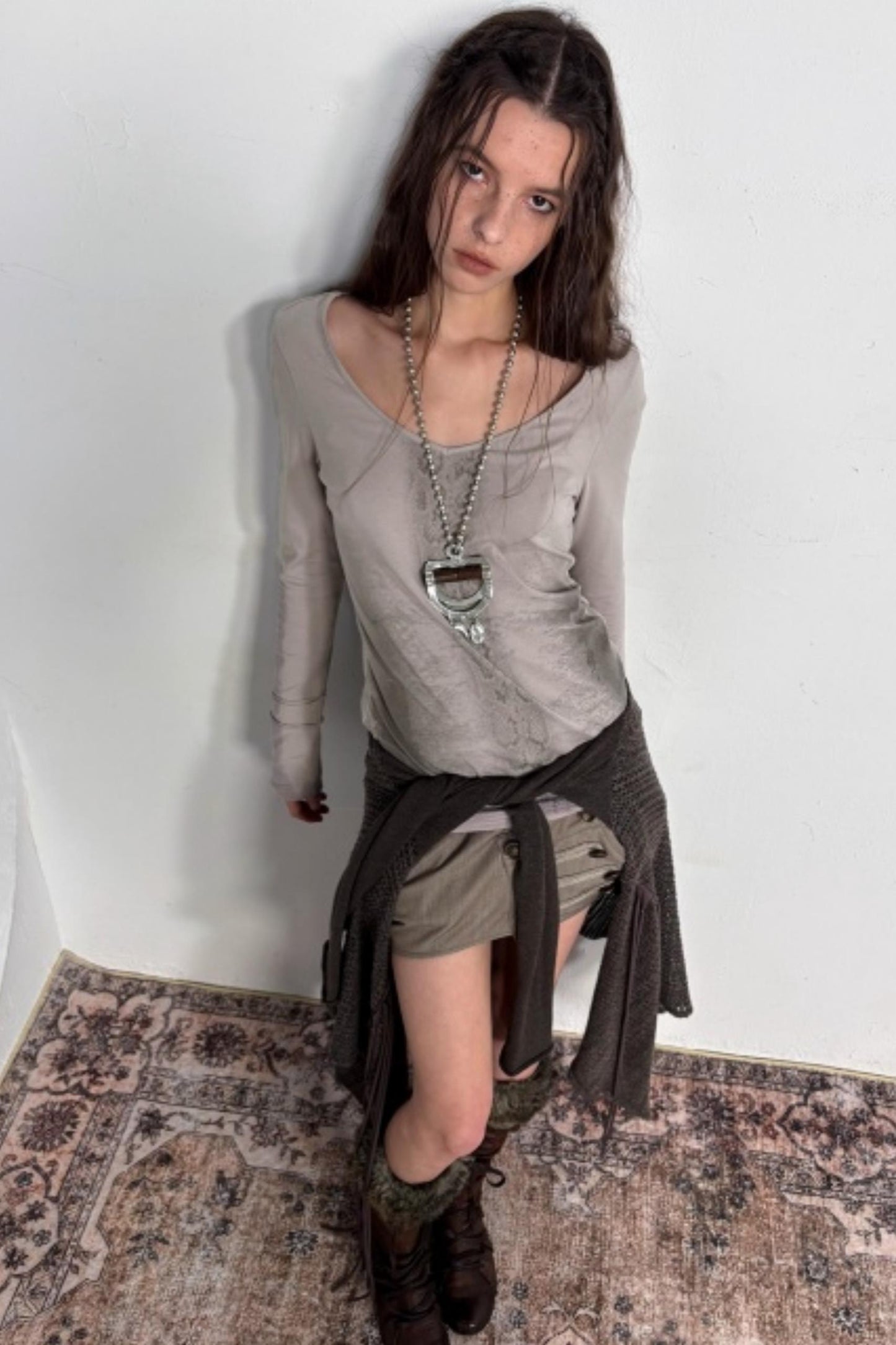 Snake Skin Angel Slim Top