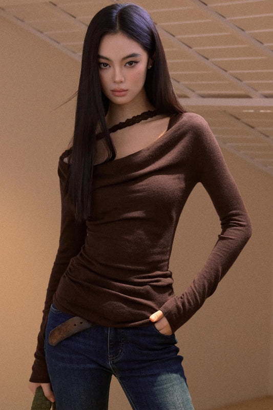 Pure Desire Off-Shoulder Sweater