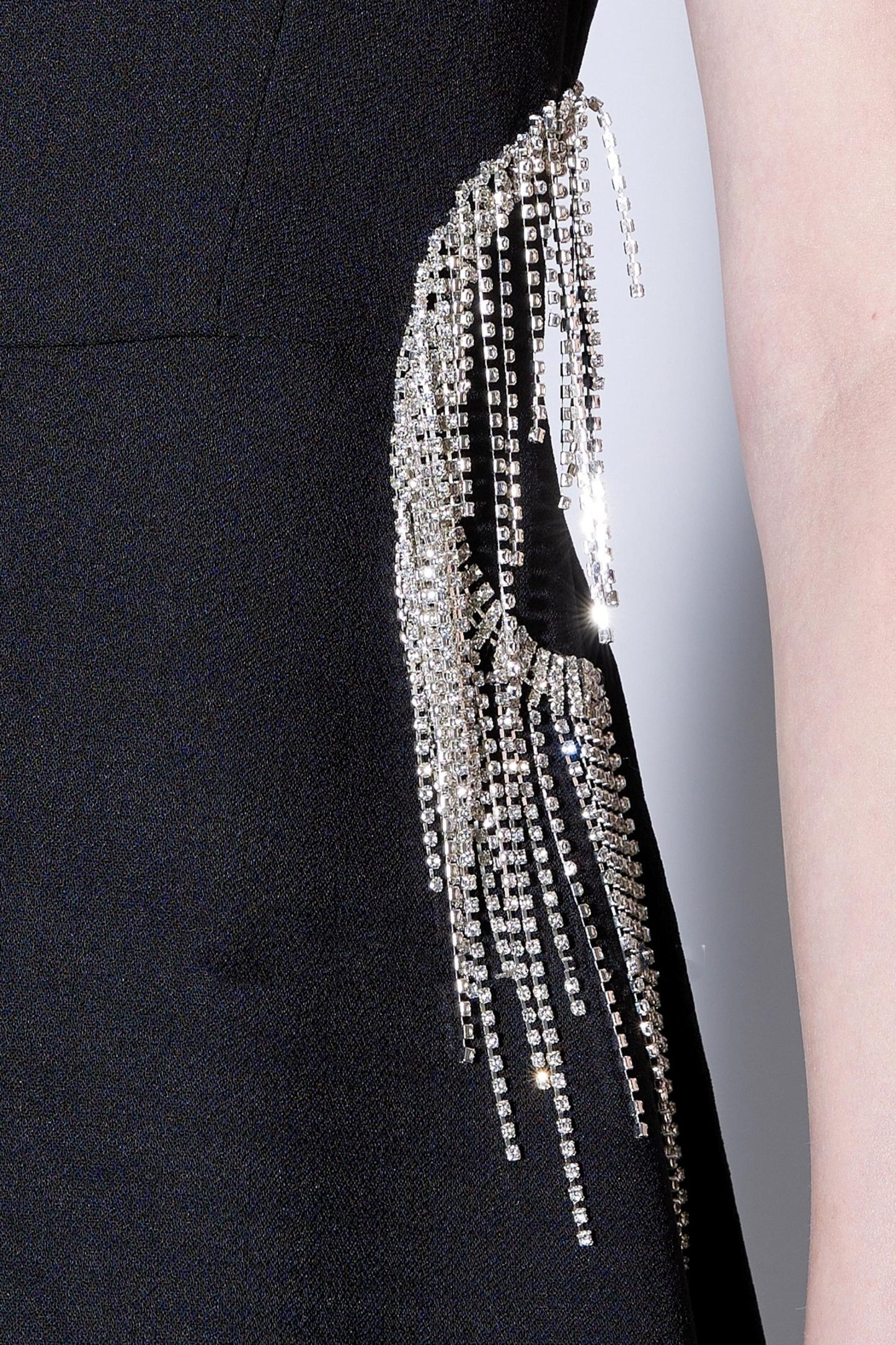 Cold Diamond V-Neck Dress