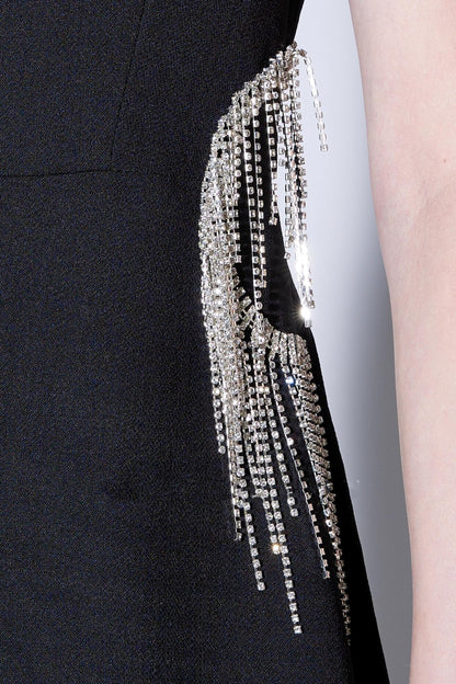 Cold Diamond V-Neck Dress