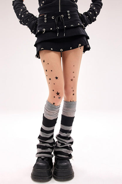 Spiked Elegance Skirt