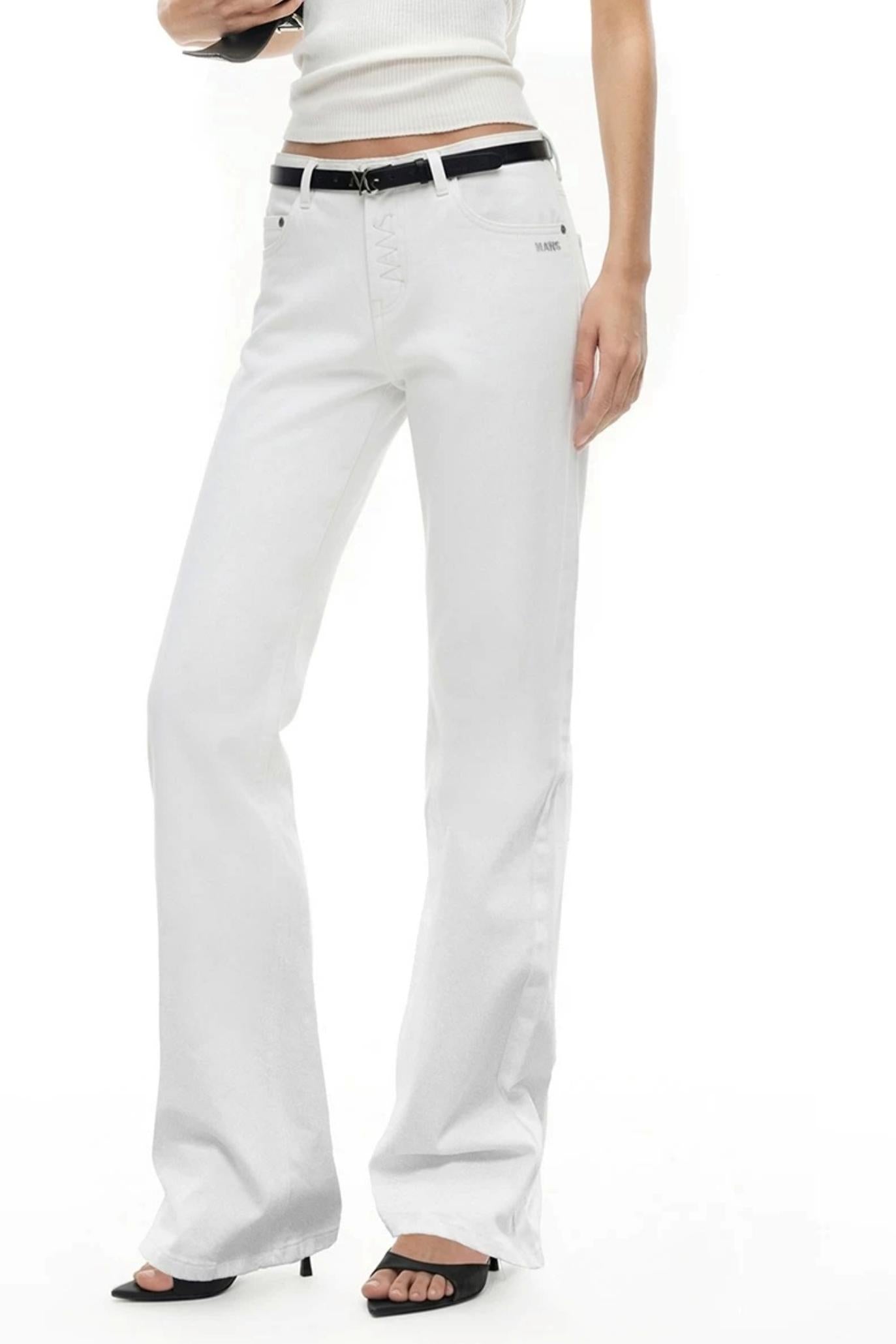 Golden Ratio Straight Leg Jeans