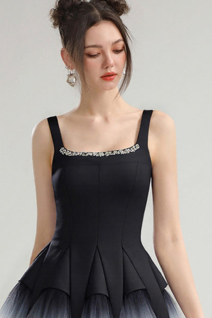 Chic Slim Fit Ombre Princess Dress