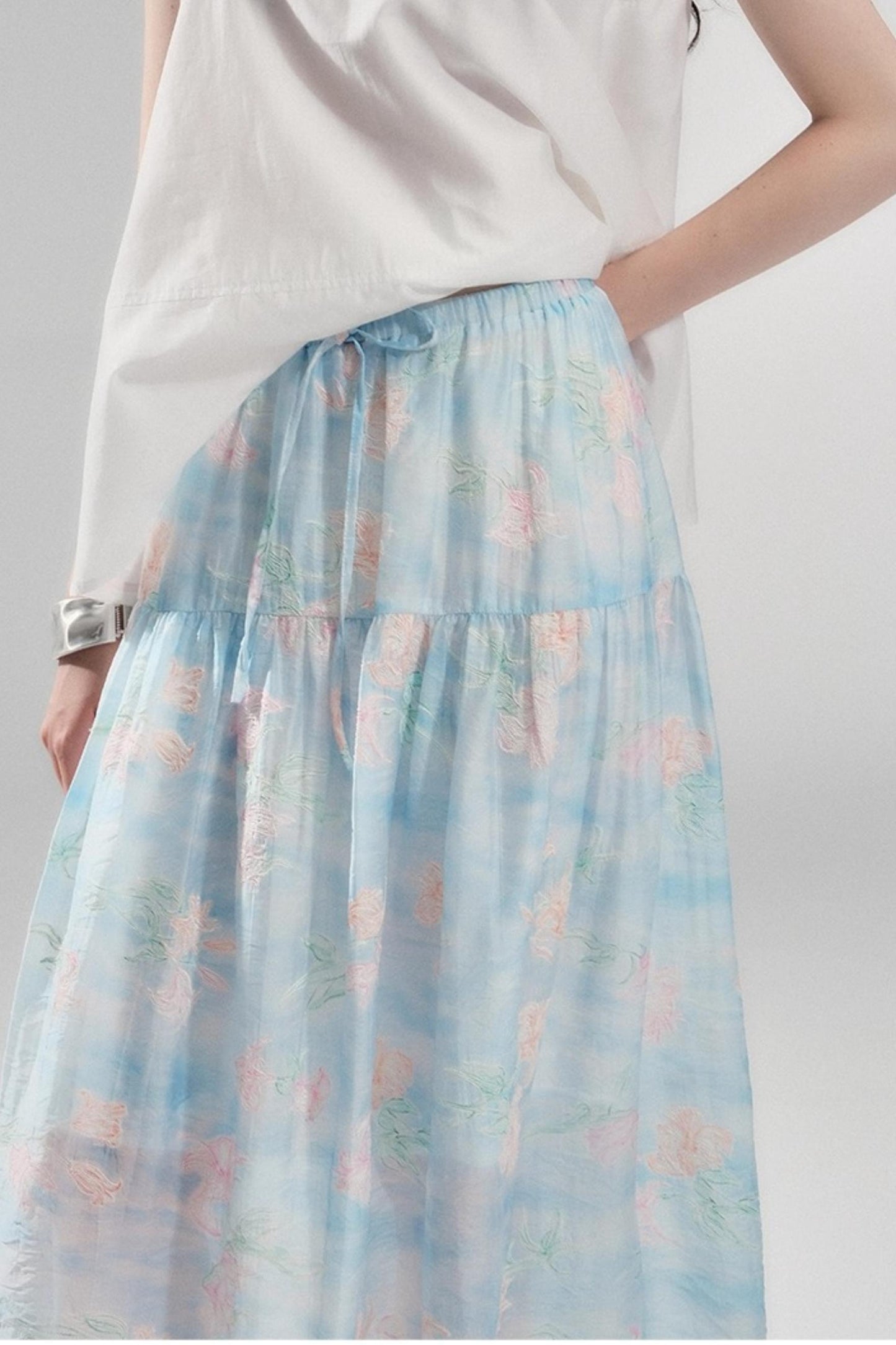 Peony Tencel Skirt