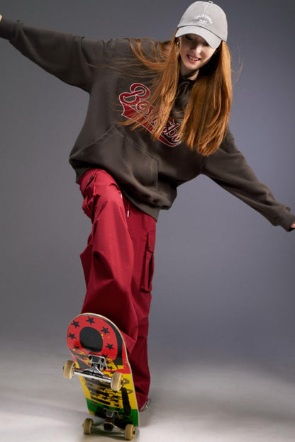 Vintage Mix Letter Sweater