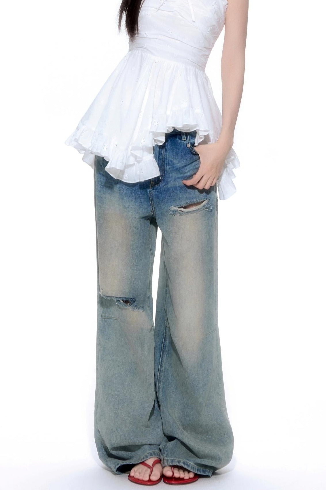 Vintage Wide-Leg Jeans