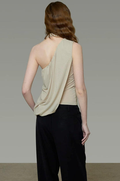 Elegant Beaded Off-Shoulder Top