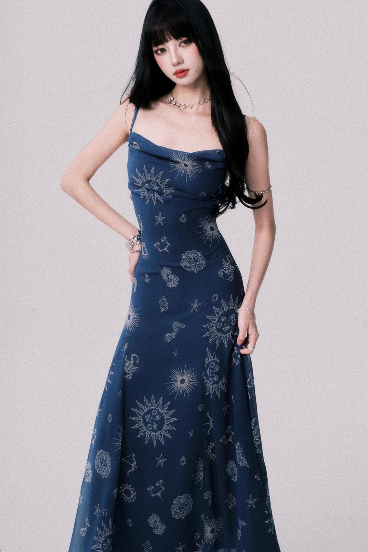 Serenity Halter Dress