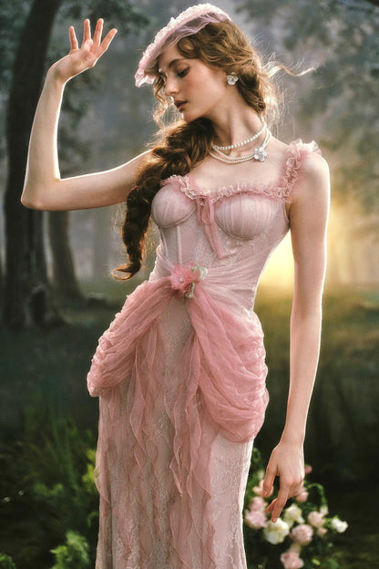 Pink Fairy Dress Staycation Dress Set-Up