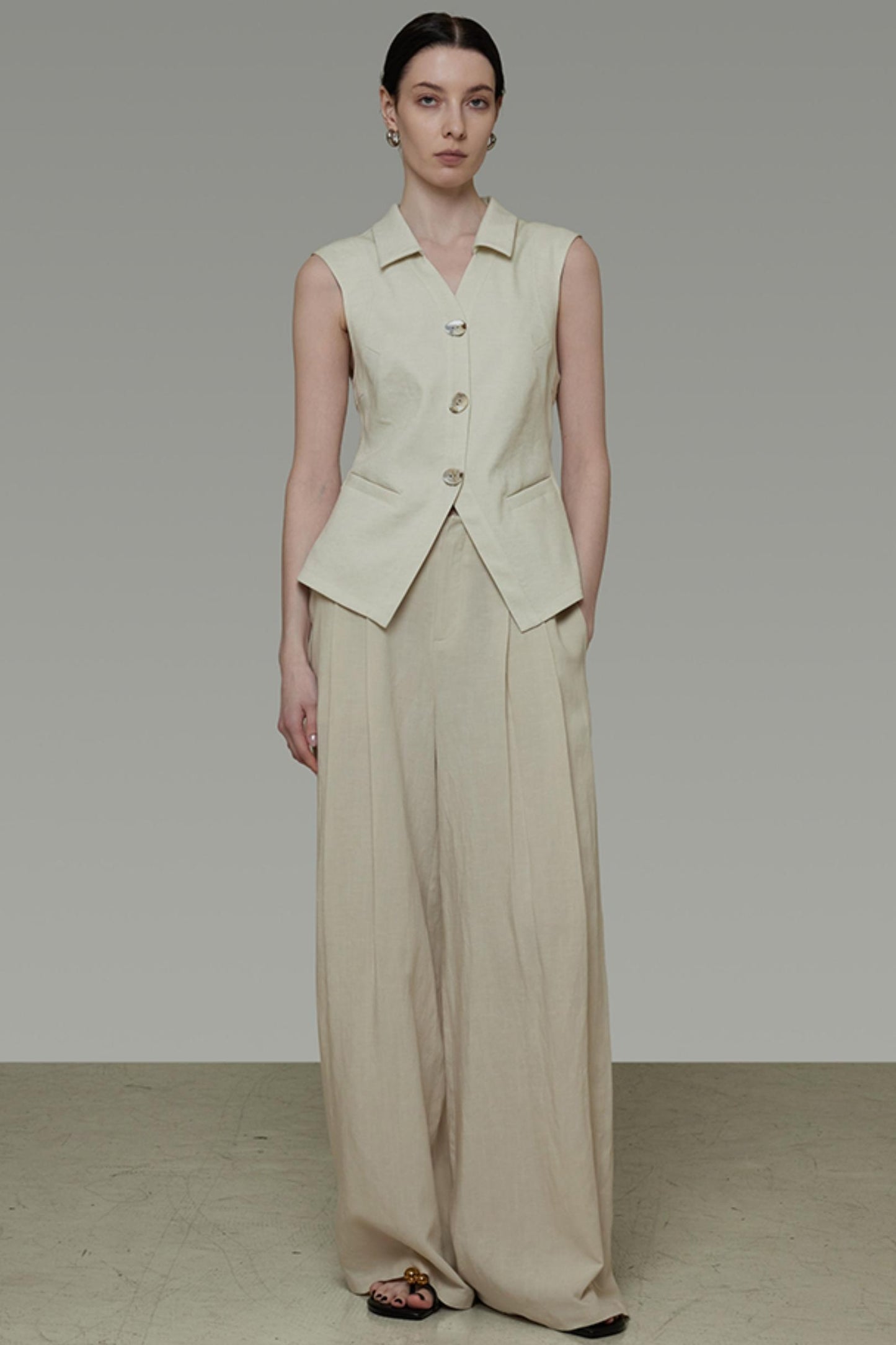 Summer Womens Beige Vest