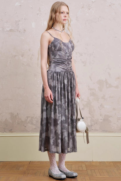 Polka Dot Maxi Dress